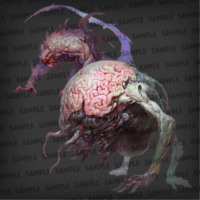 【透過素材50点】怪物|陸上/異形/魔物/魔獣(png)