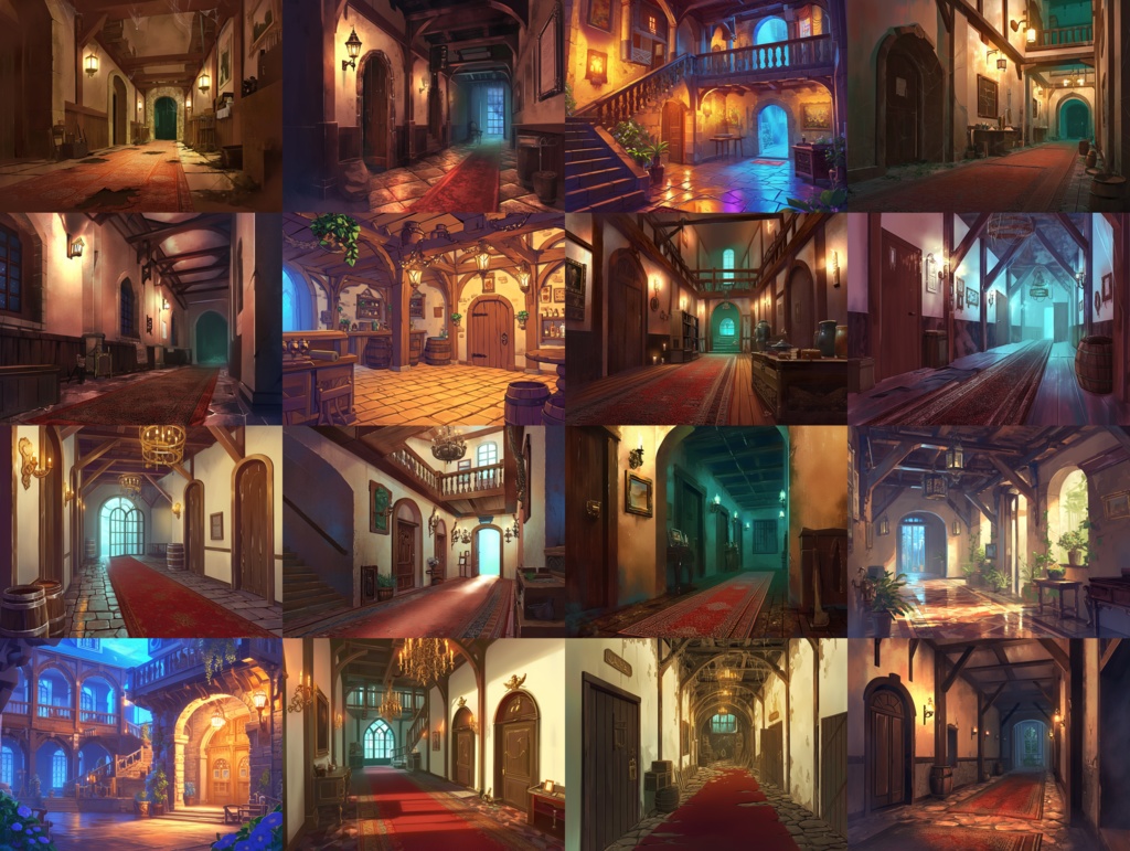 【背景300点】RPG|冒険ギルド|ダンジョン【ゲーム/TRPG背景素材/CoC/ココフォリア】