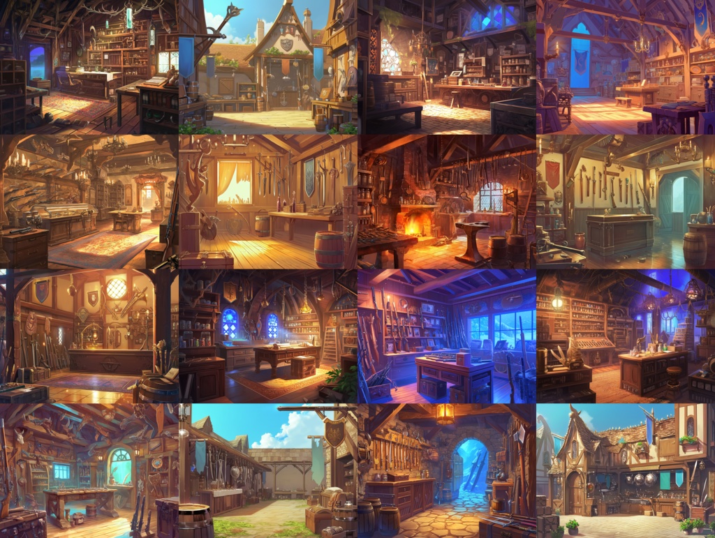 【背景300点】RPG|冒険ギルド|ダンジョン【ゲーム/TRPG背景素材/CoC/ココフォリア】