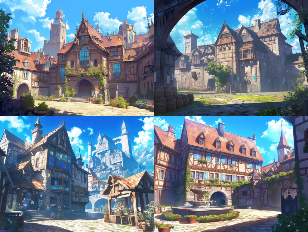 【背景300点】RPG|冒険ギルド|ダンジョン【ゲーム/TRPG背景素材/CoC/ココフォリア】