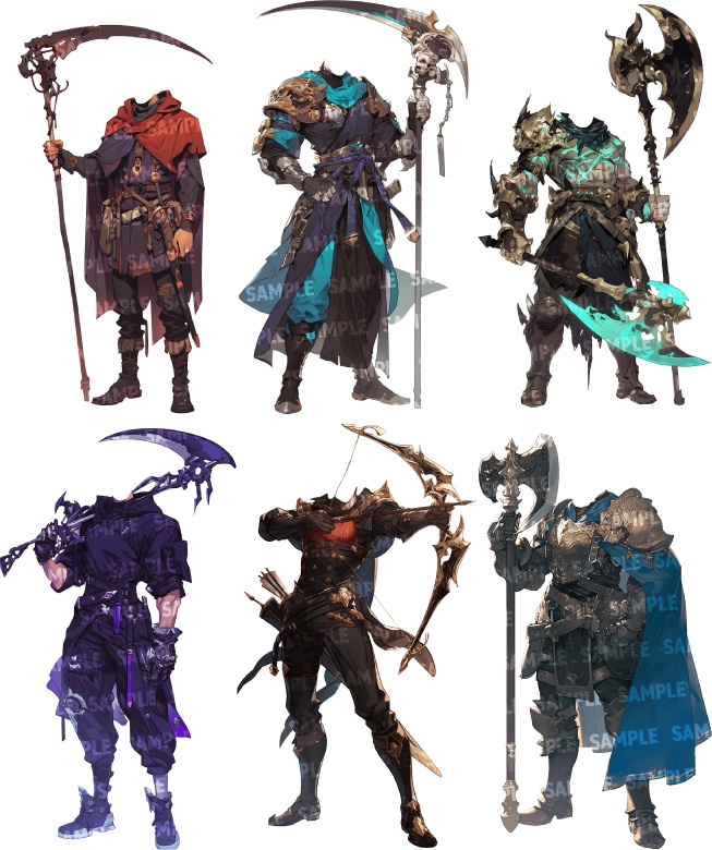 【立ち絵80点】ファンタジー|男性(png)