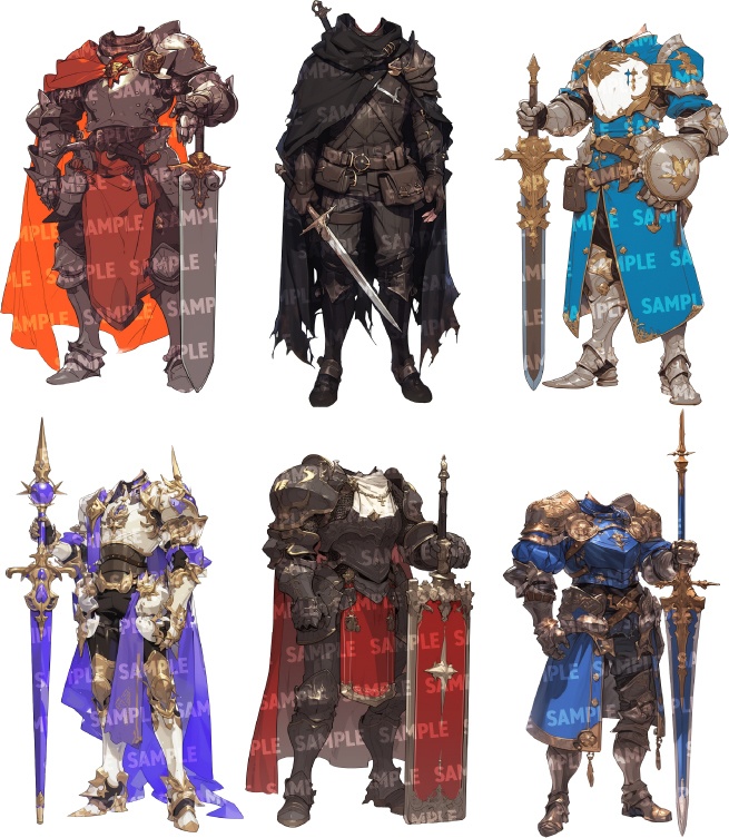 【立ち絵80点】ファンタジー|男性(png)