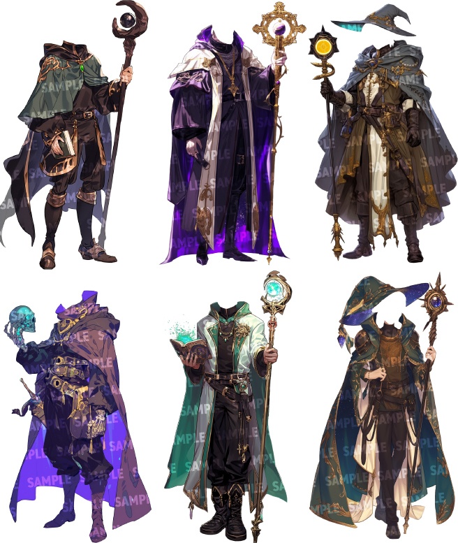 【立ち絵80点】ファンタジー|男性(png)