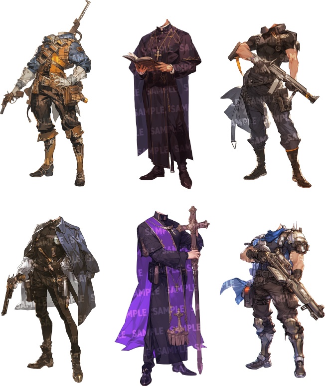 【立ち絵80点】ファンタジー|男性(png)