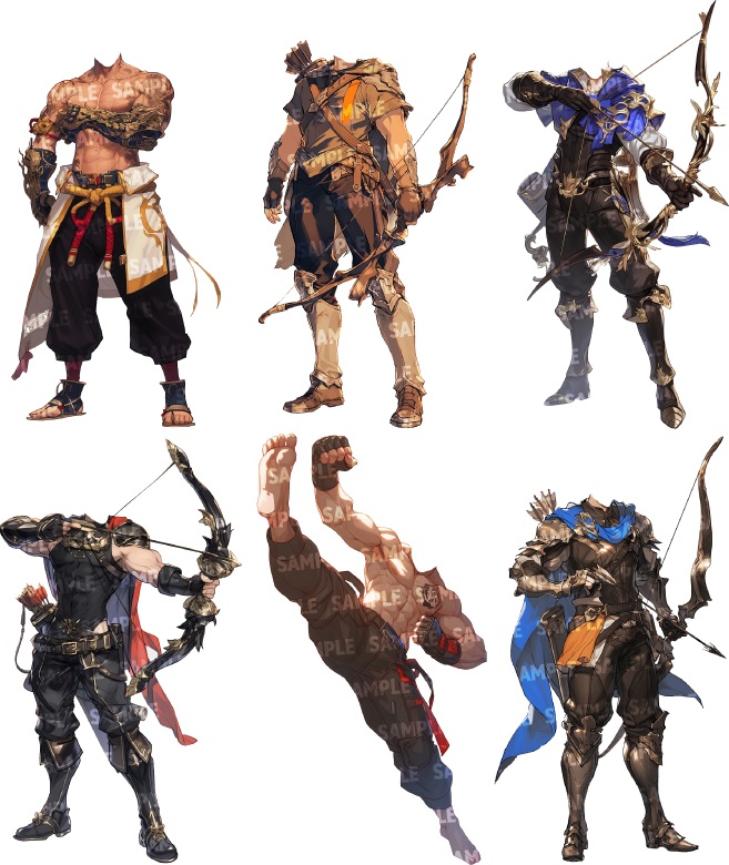 【立ち絵80点】ファンタジー|男性(png)