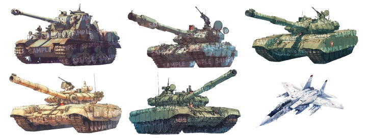 【透過素材60点】乗り物(png)