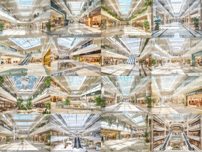 【背景80枚】ショッピングモール|服屋/本屋/外観/駐車場(ゲーム/TRPG/CoC/ココフォリア)