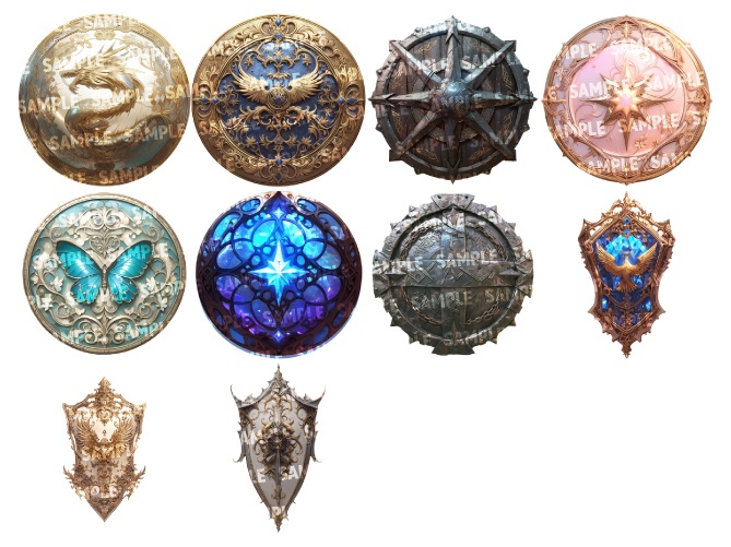 【透過素材145点】武器|RPG風(png)