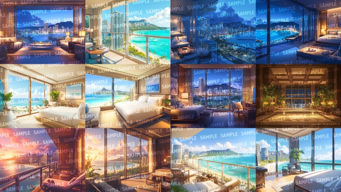 【背景120枚】南国の島国(ゲーム/TRPG/CoC/ココフォリア)