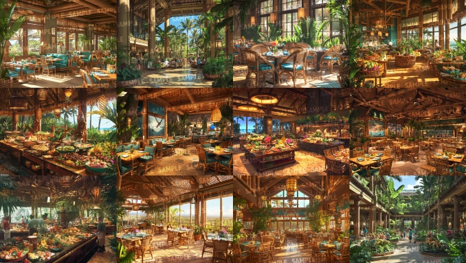 【背景120枚】南国の島国(ゲーム/TRPG/CoC/ココフォリア)