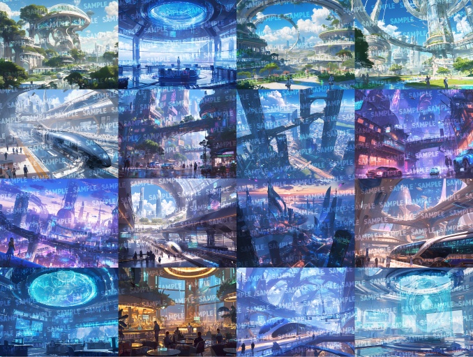 【背景160枚】近未来(ゲーム/TRPG/CoC/ココフォリア)