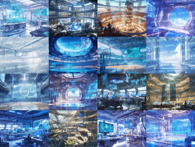 【背景160枚】近未来(ゲーム/TRPG/CoC/ココフォリア)