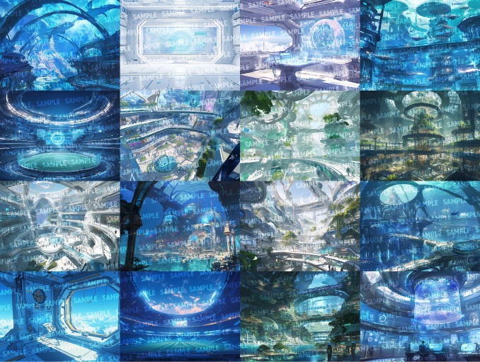 【背景160枚】近未来(ゲーム/TRPG/CoC/ココフォリア)