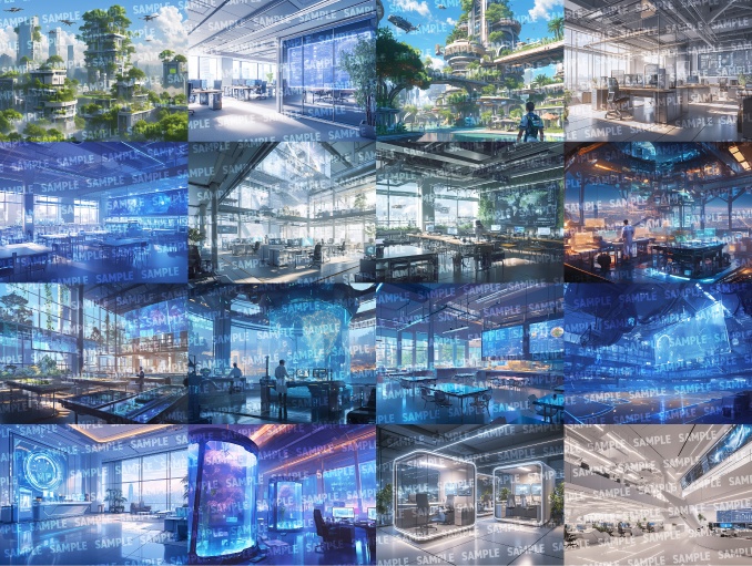 【背景160枚】近未来(ゲーム/TRPG/CoC/ココフォリア)