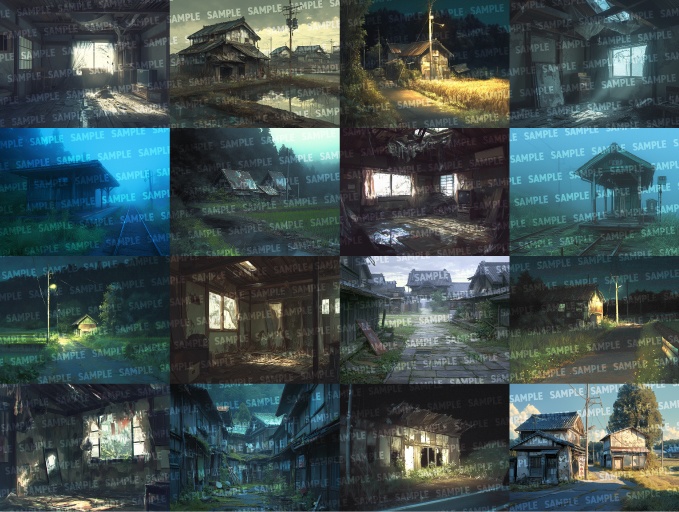 【背景200点】因習村/廃村(ゲーム/TRPG/CoC/ココフォリア)