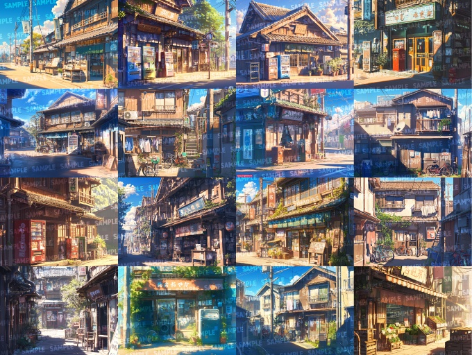 【背景295枚】昭和風|差分あり(ゲーム/TRPG/CoC/ココフォリア)