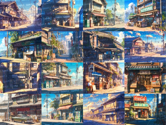 【背景295枚】昭和風|差分あり(ゲーム/TRPG/CoC/ココフォリア)