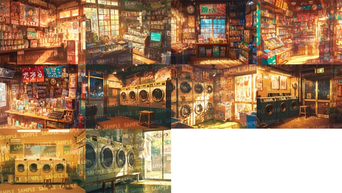 【背景295枚】昭和風|差分あり(ゲーム/TRPG/CoC/ココフォリア)