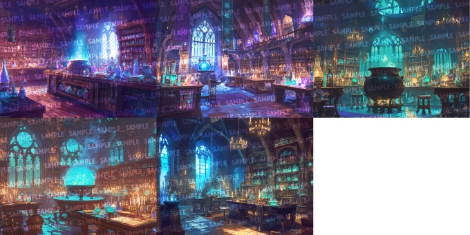 【背景112枚】魔法学校(ゲーム/TRPG/CoC/ココフォリア)