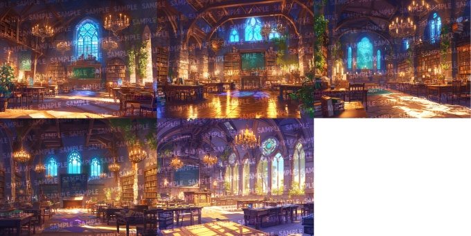 【背景112枚】魔法学校(ゲーム/TRPG/CoC/ココフォリア)