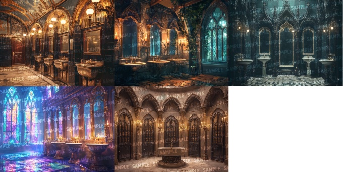 【背景112枚】魔法学校(ゲーム/TRPG/CoC/ココフォリア)