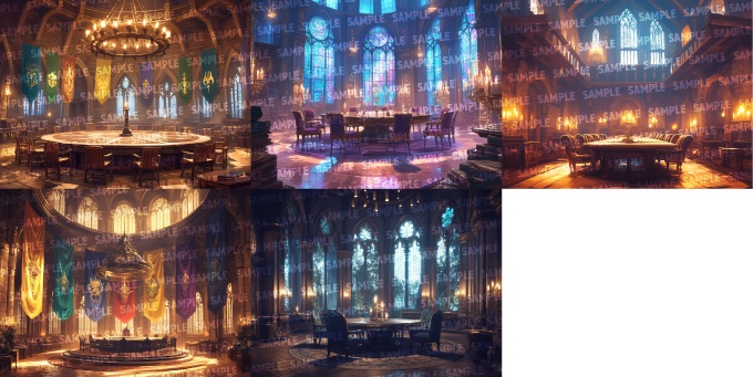 【背景112枚】魔法学校(ゲーム/TRPG/CoC/ココフォリア)