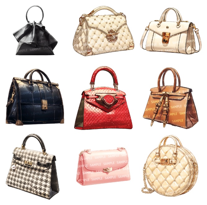 【透過素材50点】バッグ(png)