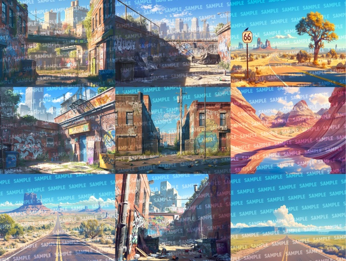 【背景150枚】アメリカ(ゲーム/TRPG/CoC/ココフォリア)