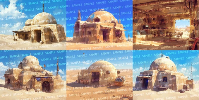 【背景180枚】砂の惑星|差分あり(ゲーム/TRPG/CoC/ココフォリア)