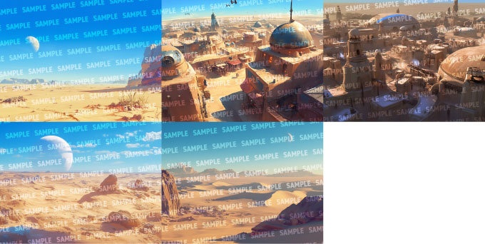 【背景180枚】砂の惑星|差分あり(ゲーム/TRPG/CoC/ココフォリア)