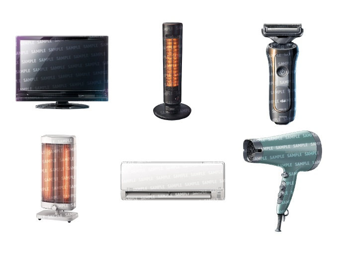 【透過素材40点】家電(png)