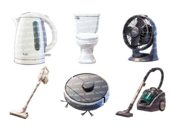 【透過素材40点】家電(png)