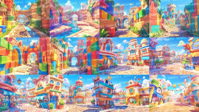 【背景150枚】トイワールド(ゲーム/TRPG/CoC/ココフォリア)