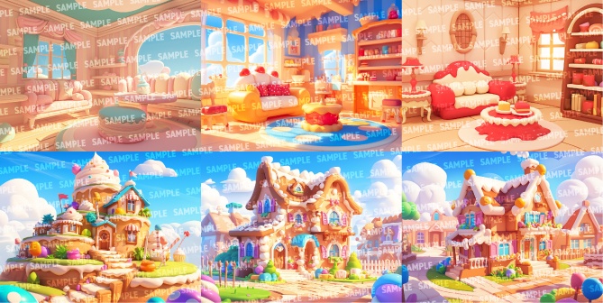 【背景150枚】トイワールド(ゲーム/TRPG/CoC/ココフォリア)