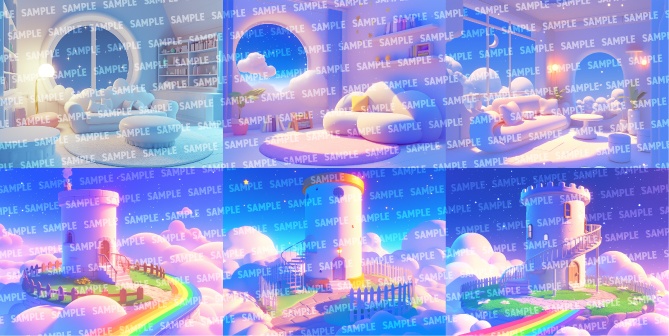 【背景150枚】トイワールド(ゲーム/TRPG/CoC/ココフォリア)