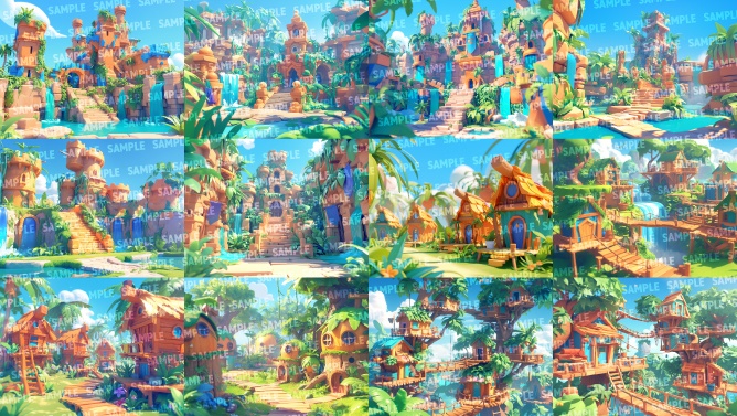 【背景150枚】トイワールド(ゲーム/TRPG/CoC/ココフォリア)