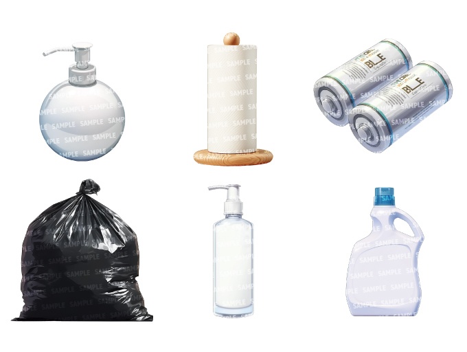【透過素材40点】日用品(png)