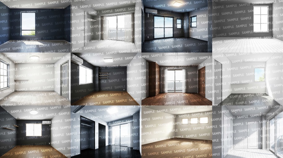 【背景200枚】空室(ゲーム/TRPG/CoC/ココフォリア)