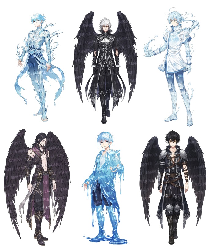 【立ち絵60点】ファンタジー(人外)|男性(png)