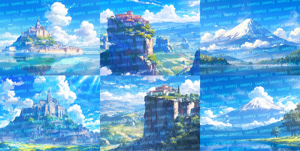 【背景200枚】世界遺産風|差分あり(ゲーム/TRPG/CoC/ココフォリア)