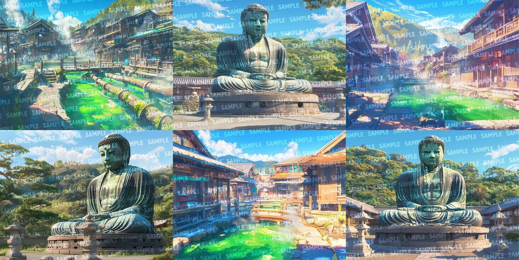 【背景180枚】観光地(ゲーム/TRPG/CoC/ココフォリア)