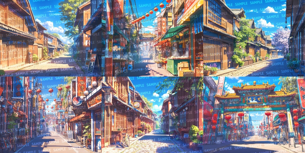 【背景180枚】観光地(ゲーム/TRPG/CoC/ココフォリア)