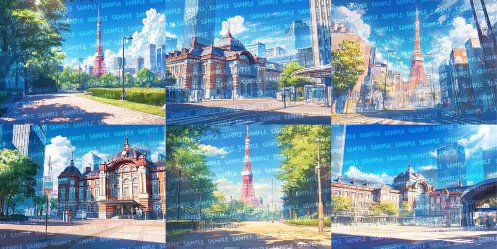 【背景180枚】観光地(ゲーム/TRPG/CoC/ココフォリア)