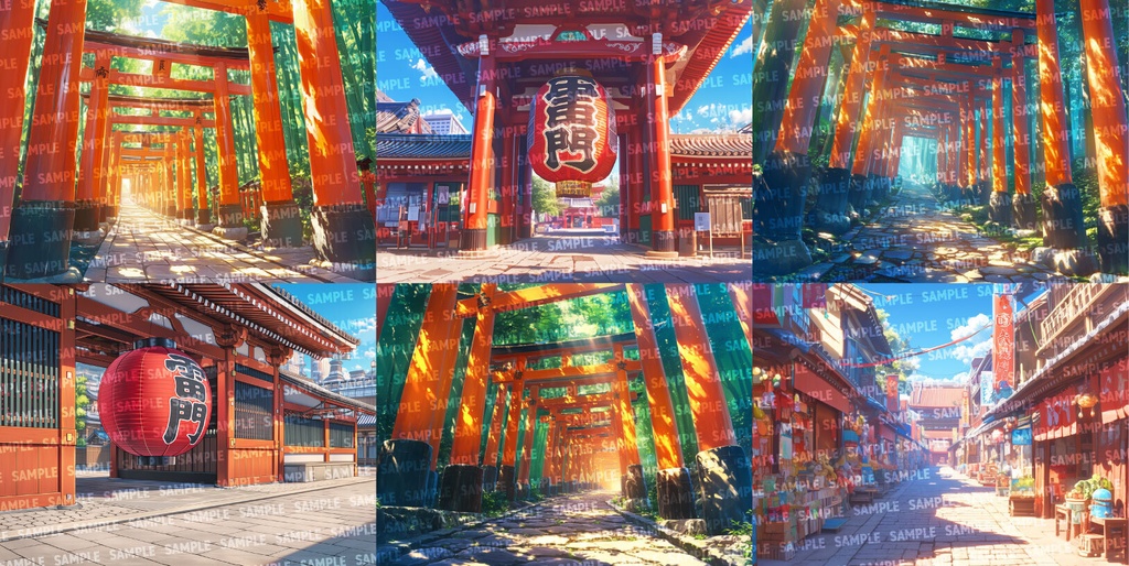 【背景180枚】観光地(ゲーム/TRPG/CoC/ココフォリア)