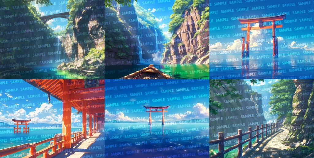【背景180枚】観光地(ゲーム/TRPG/CoC/ココフォリア)