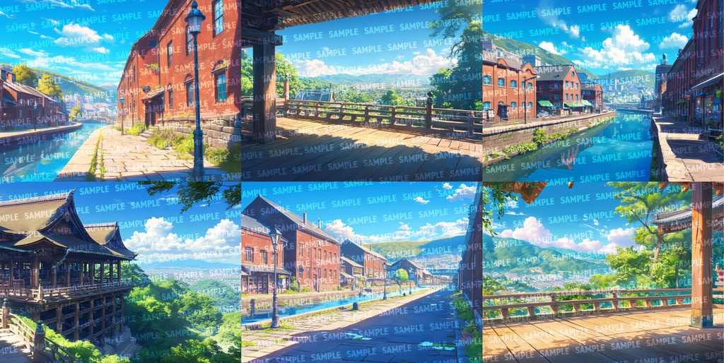 【背景180枚】観光地(ゲーム/TRPG/CoC/ココフォリア)