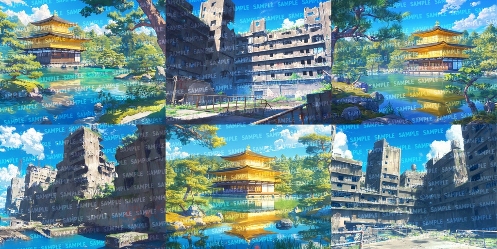 【背景180枚】観光地(ゲーム/TRPG/CoC/ココフォリア)