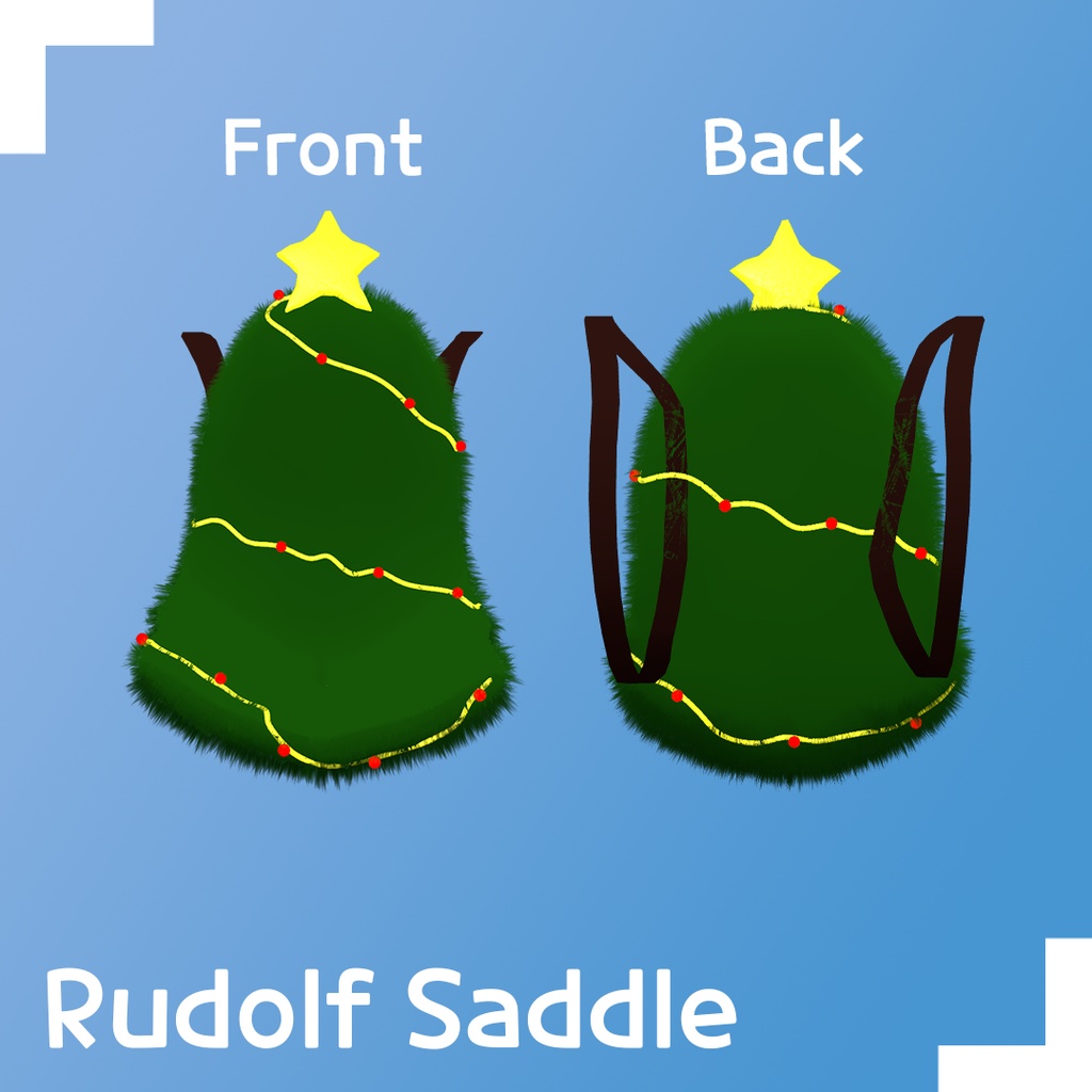 【VRCHAT用】 Rudolf Set