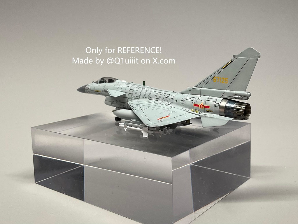 1/144 PLAAF J-10B "Vigorous Dragon" Warhead Model