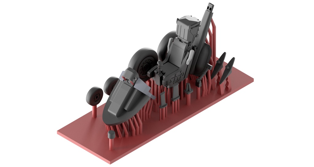 1/144 J-10B TVC Demonstrator Warhead Model